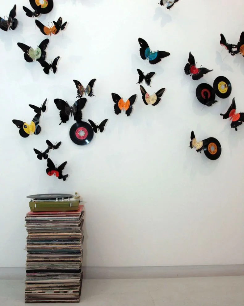 Бабочки своими руками: рисуем на стене. Мастер-класс с фото на уральские-газоны.рф