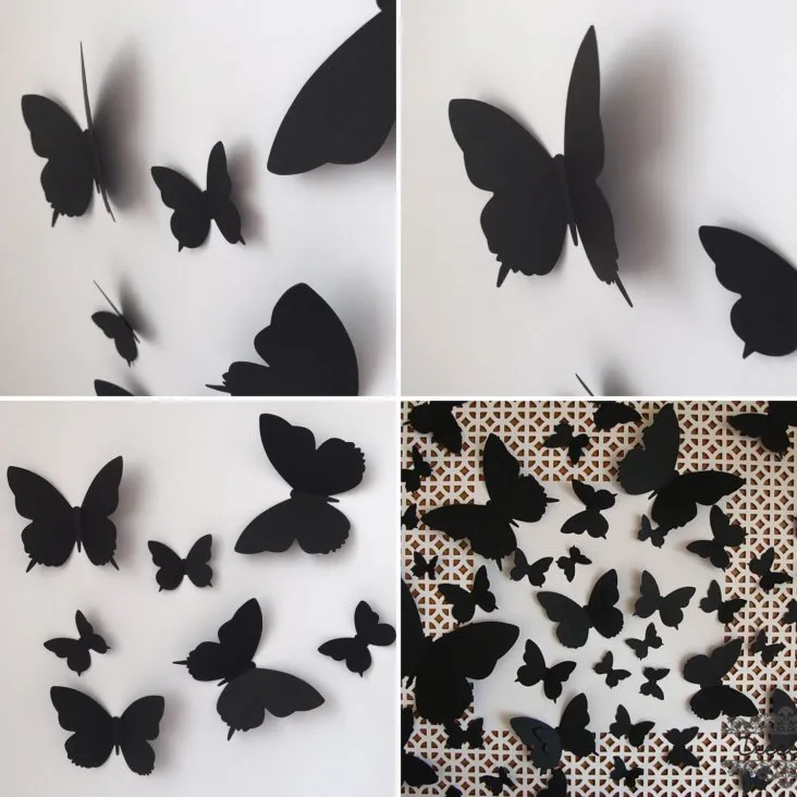 Бабочки для декора стен своими руками - YouTube | Декор стен, Декор, Бабочки