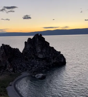 Голубые торосы Байкала на закате. The blue hummocks of Lake Baikal at  sunset. - Baikal360 - \"Смотри на мир шире\"