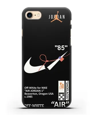 Чехол с дизайном Nike на стяжке для iPhone 7 силиконовый купить недорого в  интернет-магазине