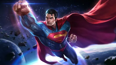Обои на рабочий стол Superman / Супермен из комиксов издательства DC Comics,  by odnilrac, обои для рабочего стола, скачать обои, обои бесплатно