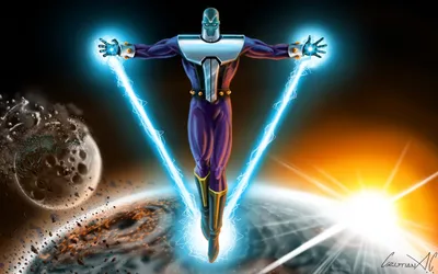 Darkseid Thanos Art, другие, другие, DC Comics, обои для рабочего стола png  | PNGWing