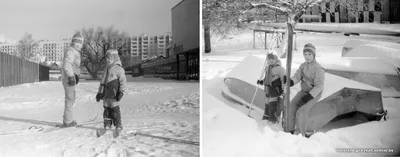 Зимняя семейная фотосессия в студии, на улице – идеи для сьемки