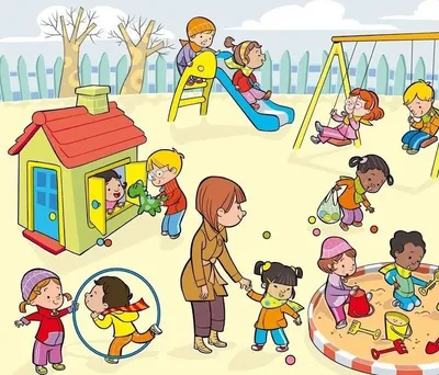 Прогулки в детском саду | Дефектология Проф