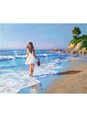 Картинки девушка на берегу моря спиной (68 фото) » Картинки и статусы про  окружающий мир вокруг