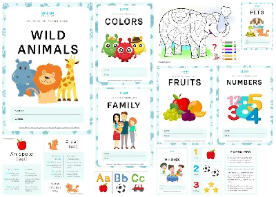 Английский для детей: методические материалы в формате PDF