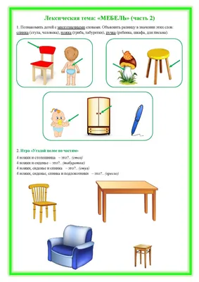 Презентация на тему: \"Тема: Мебель. Для детей 5-6 лет.\". Скачать бесплатно  и без регистрации.
