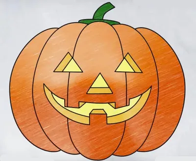 Хеллоуинский рисунок простой (47 фото) » Рисунки для срисовки и не только