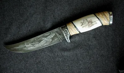 Художественное травление А.Корешкова - Custom Knives - Русскоязычный  ножевой форум