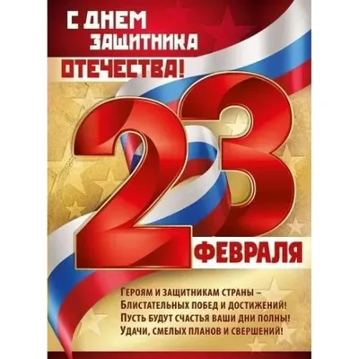 Дарим скидку 23% в честь Дня защитника Отечества!