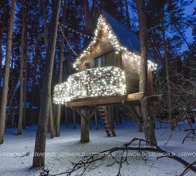 Дом на дереве - Купить детский домик на дереве под ключ | Parktropa