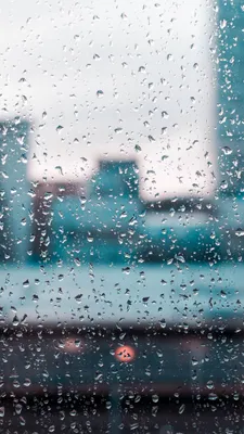 Прекрасный дождливый день капли дождя на стекле дождливый день Фон И  картинка для бесплатной загрузки - Pngtree