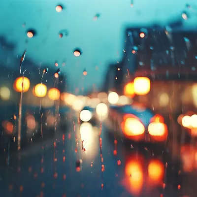 Дождь на стекле - Фотография - PerfectStock
