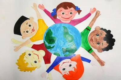 Стихотворение «Дружат дети на планете. (Авторы: Вячеслав Воробьев и Юлия  Арестова)», поэт Арестова Юлия