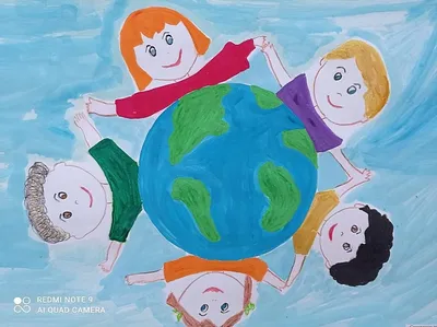 Международный конкурс рисунков - Дружат дети на планете 4.10