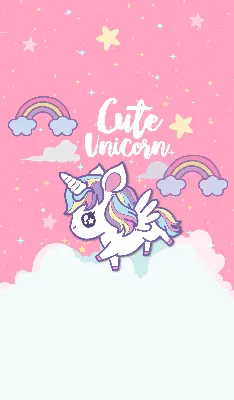 Cute unicorn phone wallpapers - YouLoveIt.com