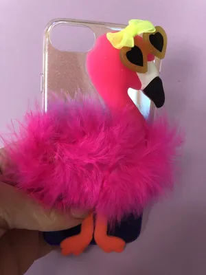 Матовый силиконовый чехол для iPhone X (10) с принтом «Множественное  фламинго» — купить в интернет-магазине Case Place