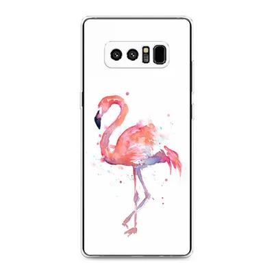 Невероятно красивая накладка для iPhone 6/6S - Нарисованный фламинго —  купить в интернет магазине | Цена | Киев, Одесса, Харьков, Днепр
