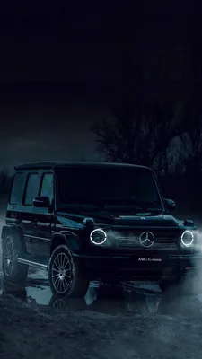 Mercedes-Benz G-класс оклейка 🚗 в черный матовый винил, детейлинг.