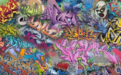 Обои \"Граффити\" на рабочий стол, скачать бесплатно лучшие картинки Граффити  на заставку ПК (компьютера) | mob.org