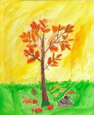 Рисунки на тему осень карандашом легкие (46 фото) » рисунки для срисовки на  Газ-квас.ком