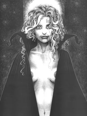Красивая Молодая Женщина Вампир Стирает Кровь С Ее Губ. Хэллоуин Или Тему  Ужасов Фотография, картинки, изображения и сток-фотография без роялти.  Image 47339417