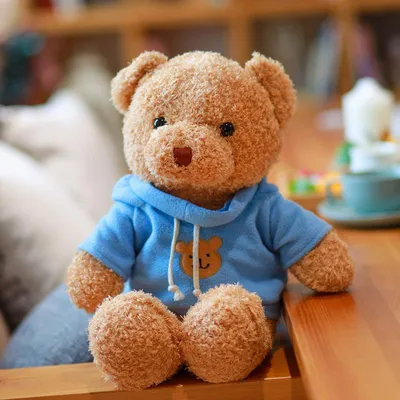 Купить Плюшевый мишка Тедди, плюшевая игрушка, милый медведь, кукла,  ребенок, кукла-медведь, лучший друг, подарок на день рождения, кукла | Joom