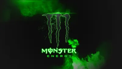 Скачать обои логотип, Monster Energy, бренд, энергетик, раздел минимализм в  разрешении 1920x1080