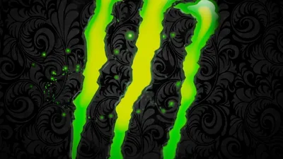 Напиток Monster Energy, серый фон Обои для рабочего стола 1366x768