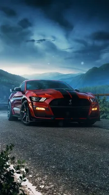 Картинка Ford Mustang на телефон iPhone 11