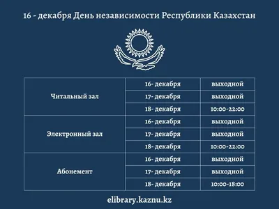 День Независимости отмечают в Казахстане 16 декабря