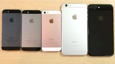 iPhone 5 vs iPhone 5S vs iPhone SE vs iPhone 6S Plus vs iPhone 7 Plus -  YouTube