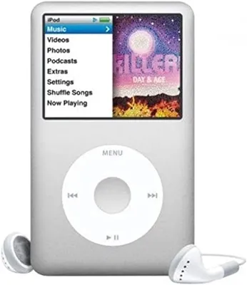 Amazon.com: iPod Classic 1TB Silver Compatible Appleipod Upgraded with  Generic Accessories Packaged in White Box : Electronics