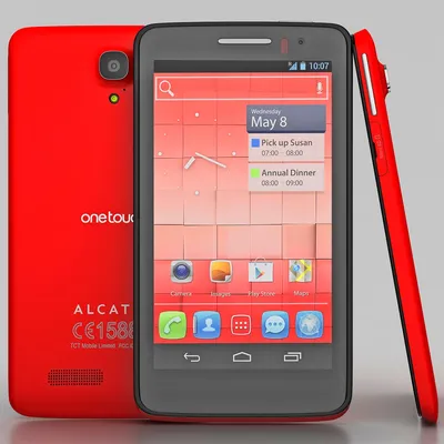 Alcatel OneTouch Elevate - 4G smartphone - RAM 1 GB / Internal Memory 8 GB  - microSD slot - LCD display - 4.5\" - 854 x 480 pixels - rear camera 5 MP -  front camera 2 MP - Virgin Mobile - Walmart.com