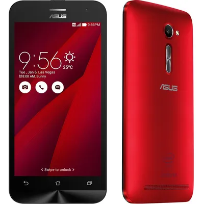 Смартфон ASUS Zenfone 2 ZE500CL 16Gb LTE 5\" Red купить в ОГО! | 150508 |  цена | характеристики