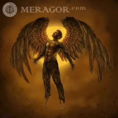 MERAGOR | Мужчина ангел красивая картинка на аву