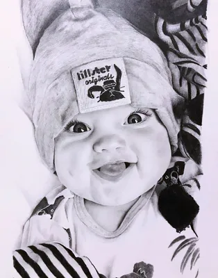 Младенец рисунок - 38 фото