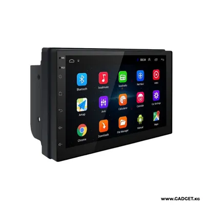 Автомагнитола Car Music 1+16GB, Android 9, 2 DIN, GPS, Bluetooth, Сенсорный  Экран