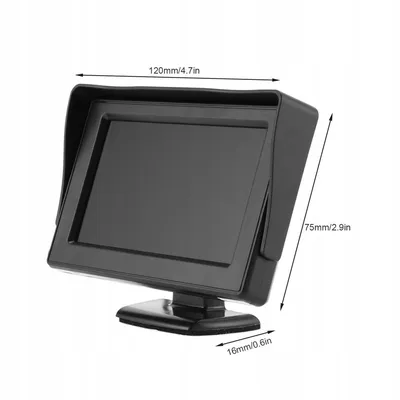 Накладка на экран монитора с эффектом затемнения экрана с боковых сторон  17.3 дюймов, 16:9