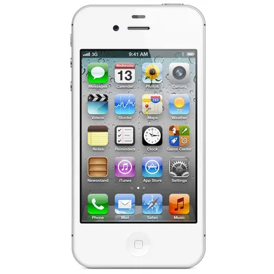 Экран iPhone 4S белый OEM оригинал от Apple купить в интернет магазине  \"YODAmobile.ru\"