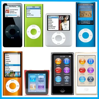 Apple iPod Nano 1st 2nd 3rd 4th 5th 6th 7th 8th Generation 1GB 2GB 4GB 8GB  16GB | eBay