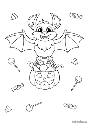 Рисунок Хэллоуин Летучая мышь, Хэллоуин, лист, каникулы, простой png |  PNGWing