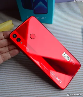 Смартфон Honor 8X - «7 причин купить нашумевший Honor 8X и 2 – НЕ КУПИТЬ!!  Подробный отзыв о стильном красавце в ярко-красном цвете. » | отзывы
