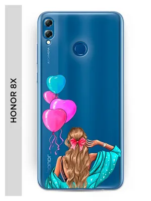 Чехол на Honor 8X / Хонор 8х с рисунком Huawei 49447329 купить в  интернет-магазине Wildberries