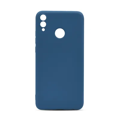Купить серо-синий чехол Soft Touch для Хуавей Хонор 8Х, стоимость  силиконового Софт Тач чехла на телефон Huawei Honor 8x