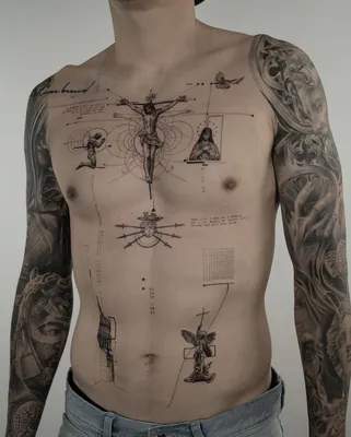 Православные татуировки - 84 идеи тату с христианскими символами