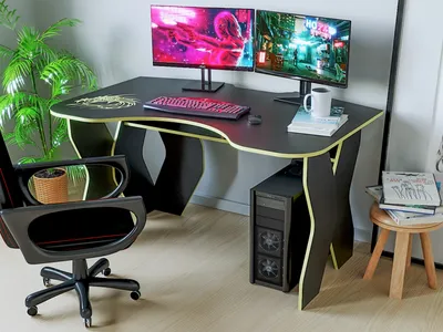 Компьютерный стол в стиле лофт | Loftgroup