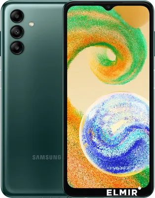 Мобильный телефон Samsung A047 Galaxy A04s 3/32GB Green (SM-A047FZGUSEK)  купить | ELMIR - цена, отзывы, характеристики