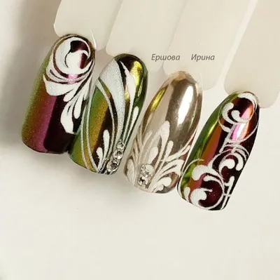 Полный Простые рисунки на ногтях: маникюр в домашних условиях для начинающих  + 100 ФОТО Check more at https://slovami.… | Manicure, Pretty nail designs,  Nail colors