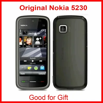 Nokia 5230, 3G, 70MB, Black, BRAND NEW, FACTORY UNLOCKED, Nokia 5230, Nokia  5230 with OVI Navigation 70MB (Black), OEM, SINGLE SIM | KICKmobiles®